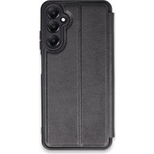 Bezos Samsung Galaxy A05S Uyumlu Kılıf Flip Cover - Siyah