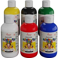 Renkler Parmak Boyası 6'lı Set 6X250GR