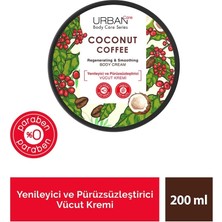 Lexroo Coconut Coffee Yenileyici ve Pürüzsüzleştirici Vücut Kremi 200 Ml- Vegan