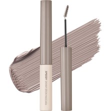 Lexroo Renklendirici ve Sabitleyici Kaş Maskarası Speedy Skinny Brow Mascara 10 Hazy Ash