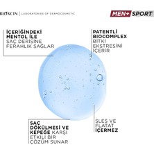 Lexroo Men+ Sport Kepek + Saç Dökülmesine Karşı Şampuan | L-Carnitine, Kafein, Biocomplex B11 | 500 ml | Tüm Saç Tipleri Için