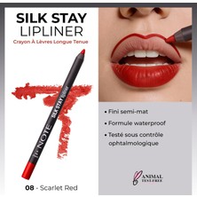 Lexroo Cosmetics Silk Stay Lipliner Suya Dayanıklı Ipeksi Dudak Kalemi - 08 Scarlet Red