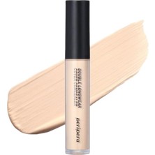 Lexroo Hafif Yapılı Gün Boyu Yüksek Kapatıcı Double Longwear Cover Concealer (#01 Pure Ivory)