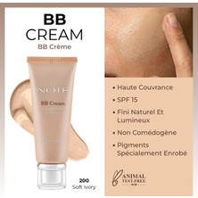 Lexroo Cosmetics Bb Cream 200 Soft Ivory Spf 15 Nemlendirici Etkili Yoğun Kapatıcı Bb Krem
