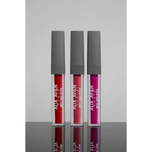 Lexroo Uzun Süre Kalıcı Kadifemsi Kuruma Yapmayan Mat Likit Ruj Matte Liquid Lipstick 507 Dark Dusty Pink