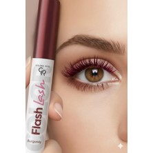 Lexroo Flash Lash Colored Mascara No: 10 Burgundy - Renkli Maskara