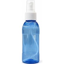 Lexroo 2’li 100 ml Boş Sprey Şişesi – Kolonya, Parfüm, Dezenfektan ve Temizlik Solüsyonları Için Şeffaf Taşınabilir Plastik Sprey Şişesi Seti (100 Ml)