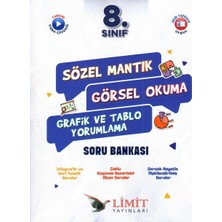 TeknoKapsül Limit Yayınları 8. Sınıf Sözel Mantık Görsel Okuma Grafik ve Tablo Yorumlama Soru Bankası