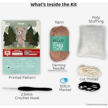 Burada Bulabilirsin Amigurumi Crochet Kit Snapper