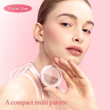 Lexroo Mat, Yumuşak Yapılı, Dökülme Yapmayan 4lü Far Paleti Multi Quad Shadow (03 Soft Tutu)