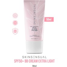 Lexroo SPF50+ Pa++++ Kapatıcı Bb Krem Extra Light 50 ml | Leke Karşıtı, Aydınlık Cilt Görünümü | Uva+Uvb Koruma | Geniş Spektrum Koruma