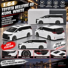 Lexroo 1/64 Toyota Vellfire 40 Kuhl White (Adet Fiyatıdır)