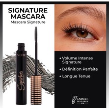 Lexroo Cosmetics Signature Hacim ve Takma Kirpik Etkili Maskara - Ultra Siyah