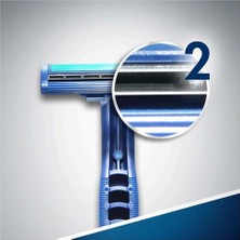 Lexroo Blue2 Plus Kullan At Tıraş Bıçağı 7 Adet