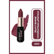 Lexroo Silky Shine Hydrating Lipstick - Nemlendirici Ruj NO:224