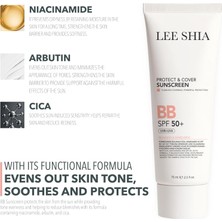 Lexroo Bb Güneş Kremi 50+Spf - Medium - 75 ml (Cica, Niasinamid)