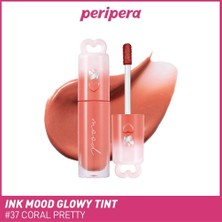 Lexroo Kalıcı, Pigmentli, Işıltılı, Parlak Bitişli Tint Ink Mood Glowy Tint (37 Coral Pretty)