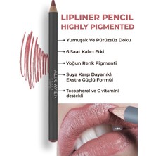 Lexroo Uzun Süre Kalıcı Dağılma Yapmayan Nemlendirici Dudak Kalemi - Lipliner Pencil 07 Spicy Rose