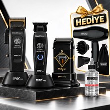 Mrd Pro Smartbrain HC90 ve GMT90 Saç Sakal Kesme ve Saç Sakal Çizim Hector Shavper Shaver Hediyeli Profesyonel Set
