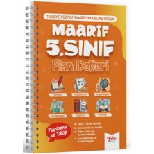 Takdir Yayıncılık 5. Sınıf Maarif Plan Defteri
