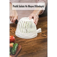 Efnaz Style Pratik Salata ve Meyve Dilimleyici & Pratik Süzgeç