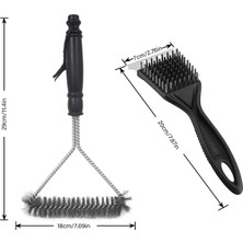 Burada Bulabilirsin Homestarry Mangal Temizleyici, 2 Paket Metal Mangal Izgara Temizleme Fırçası ve Kazıyıcı. Mangal Mutfak Temizliği Için 30,5 cm ve 20,3 cm Çelik Kıllı Mangal Fırçası, Daha Kolay ve Etkili Temizlik Için