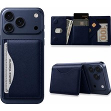 Mag-Safe Cüzdan – iPhone 12/13/14/15/16 Serileri Için Manyetik Kartlık, Güçlü Mıknatıs, Rf