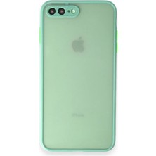 Northcity Apple iPhone 7 Plus Uyumlu Kılıf Montreal Silikon Kapak - Turkuaz
