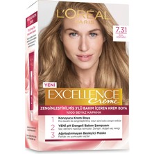 Loreal Paris Excellence Creme Saç Boyası - 7.31 Bal Köpüğü