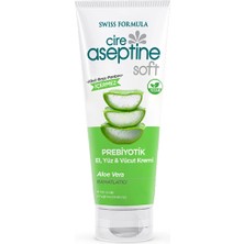 Cire Aseptine Soft Aloe Vera Özlü Rahatlatıcı Besleyici Prebiyotikli Krem 75 ml