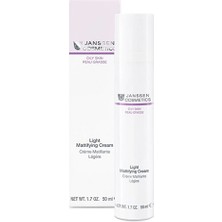4 Adet Janssen Cosmetics Sebum ve Leke Karşıtı Matlaştırıcı Cilt Kremi 50 ml