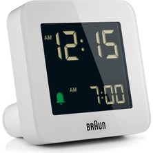 Burada Bulabilirsin Braun BC09 Dijital Seyahat Saati, Beyaz