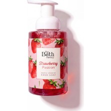 3 Adet The Bath Factory Nemlendirici Strawberry Passion Köpük El Sabunu 300 ml