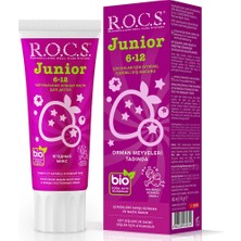 R.O.C.S. 5 Adet Rocs Junior 6-12 Yaş Diş Macunu Orman Meyveleri Tadında 60 ml