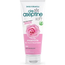 Cire Aseptine Soft Gül Özlü Nem Dengeleyici ve Besleyici Prebiyotikli Krem 75 ml