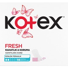 3 Adet Kotex Günlük Ped Normal 56 Lı