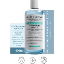3 Adet Clara Hygienics Niacinamide Booster Gözenek Sıkılaştırıcı Tonik 400 ml