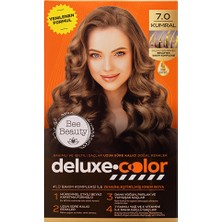 Bee Beauty Deluxe Color Kit Saç Boyası 7.0 Kumral