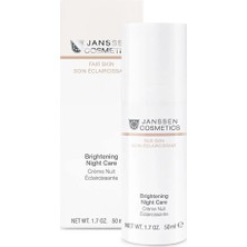 5 Adet Janssen Cosmetics Melanin Dengeleyici Gece Bakım Kremi 50 ml