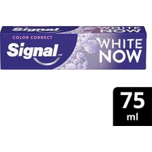2 Adet Signal White Now Color Correct Uzun Süren Beyazlık Diş Macunu 75 ml