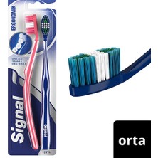 Signal Ergonomik Diş Fırçası 1+1 (Orta)