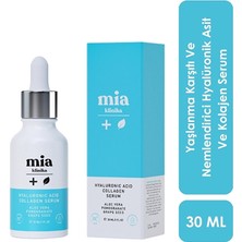 4 Adet Mia Klinika Nemlendirici Hyalüronik Asit ve Kolajen Serum 30 ml