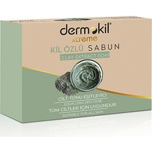 5 Adet Dermokil Kil Özlü Katı Sabun 100 gr