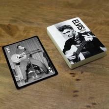 Burada Bulabilirsin Elvis Playing Cards Black & White