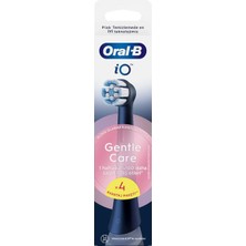 3 Adet Oral-B Io Gentle Care Siyah Diş Fırçası Yedek Başlığı 4'lü