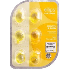 2 Adet Ellips Saç Vitamini Yumuşaklık ve Işıltılı Veren 6'lı Kapsül 6'lı