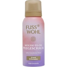 5 Adet Fusswohl Ayak Bakım Köpüğü Mousse-To Oil- Çok Kuru Ciltler 100 ml