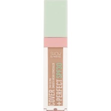 3 Adet Show By Pastel Cover+Perfect Concealar SPF30 Yüksek Kapatıcı 306 Karamel 7.8 ml