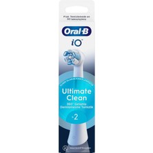 Oral-B Io Ultimate Clean Beyaz Diş Fırçası Yedek Başlığı 2'li