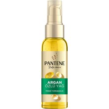 4 Adet Pantene Pro-V Doğal Sentez Argan Özlü Saç Yağı 100 ml